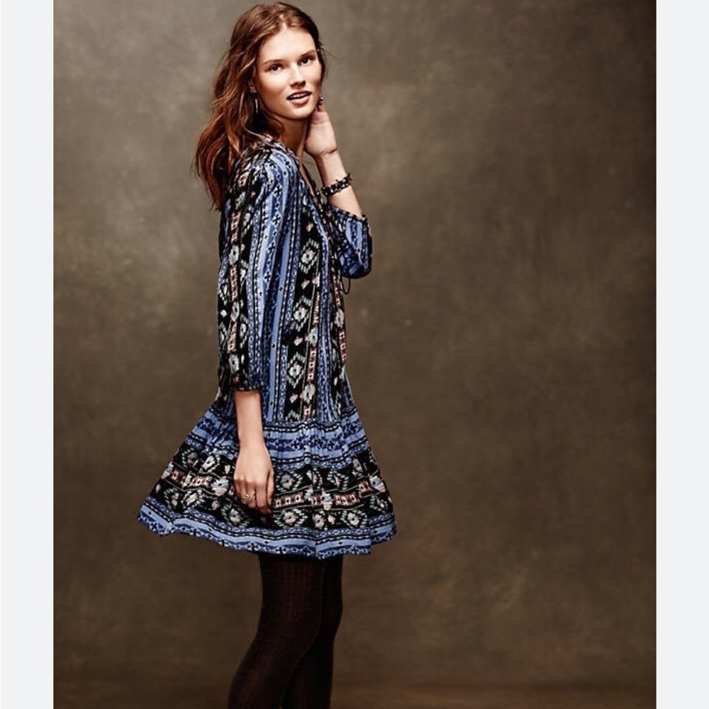 Anthropologie Winter Moon Long Sleeve Tunic dress women’s XL